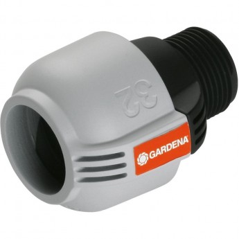 Соединитель GARDENA 32 мм x 1 - наружная резьба Соединитель GARDENA 32 мм x 1 - наружная резьба