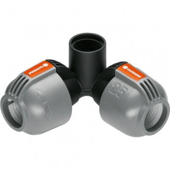 Соединитель L-образный GARDENA 25 мм х 3/4 - внутренняя резьба